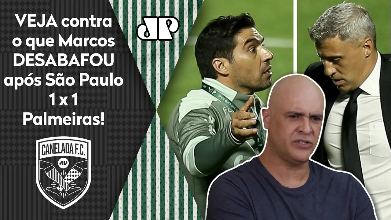 "PUT@ QUE PARIU!" Marcos DESABAFA e DÁ NO MEIO após São Paulo 1 x 1 Palmeiras!