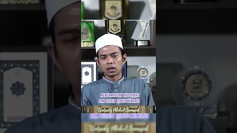 Ustadz Abdul Somad| Yang selalu di amalkan adalah sholawat #fyp