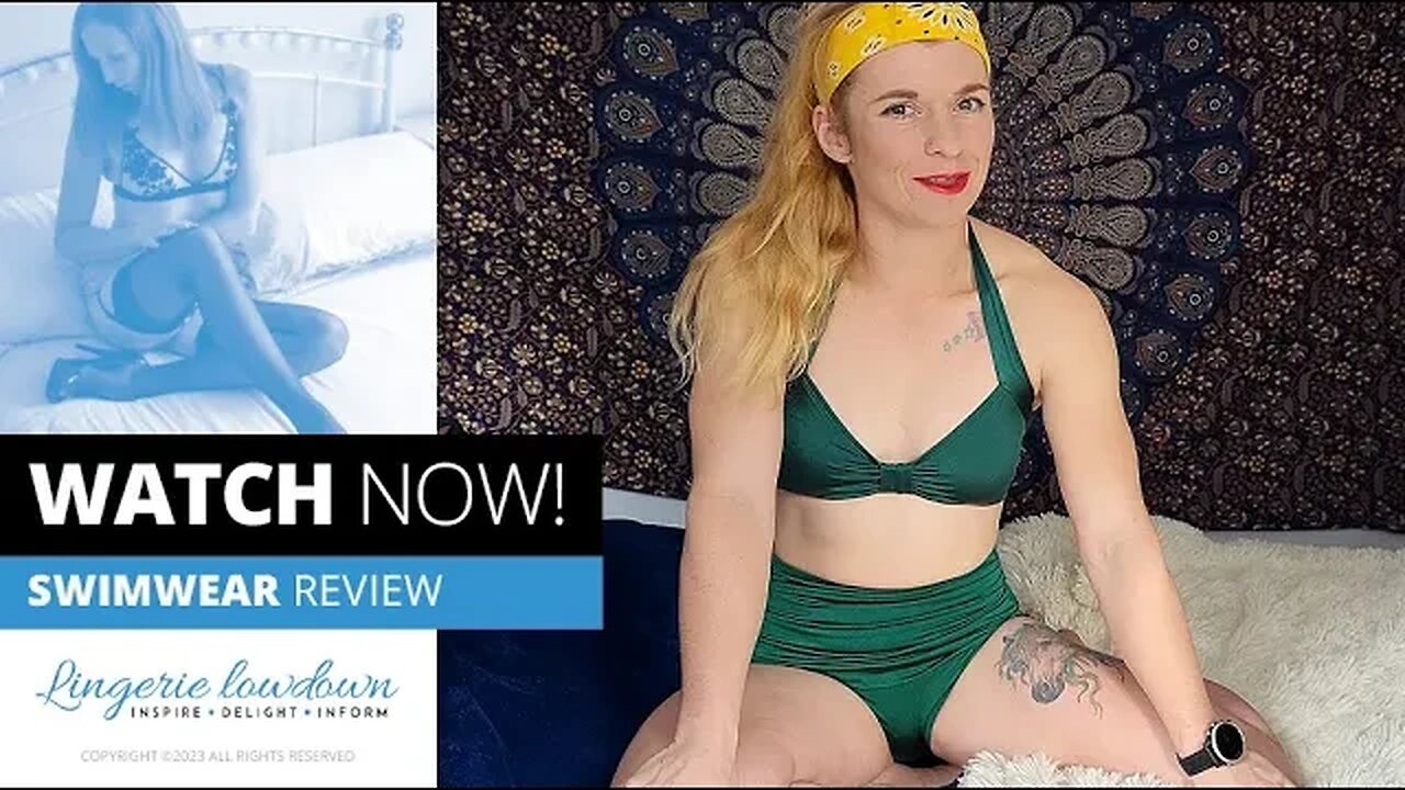 Luna : Esther Williams retro bikini top and bikini bottoms [PREVIEW]