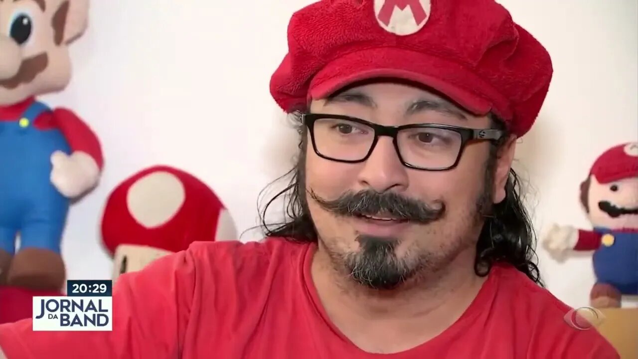 Yatta fala do filme do super Mario no Jornal da Band (13/04/2023)