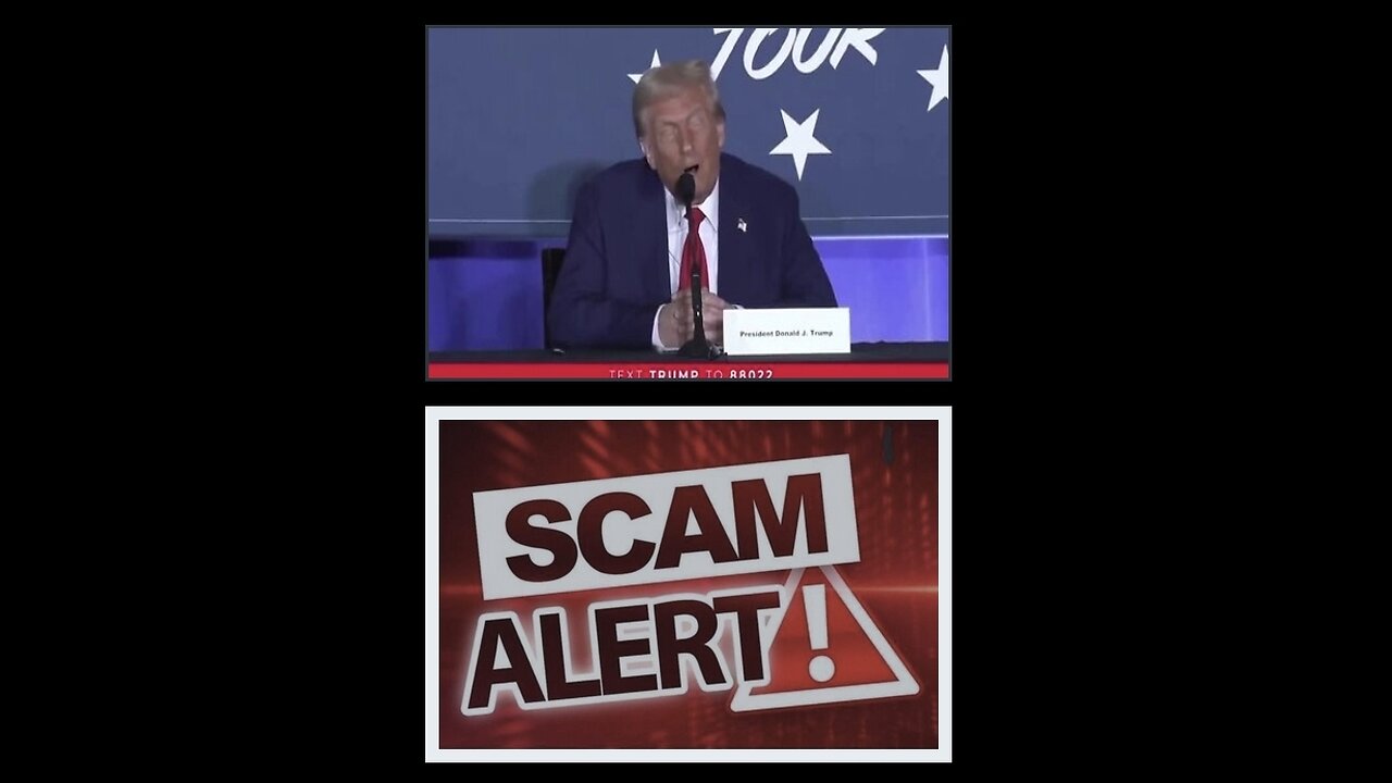 ⚠️SCAM ALERT⚠️ SCAM : TRUMP GOLDEN EAGLE