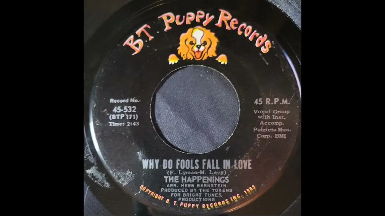 The Happenings – Why Do Fools Fall in Love