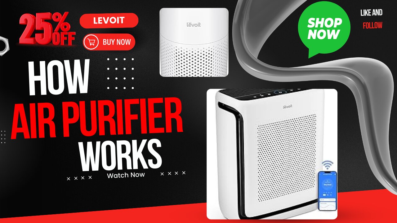 How LEVOIT Air Purifier Works | 25% OFF - Get yours now!