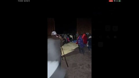 RAW VIDEO:Illegals crossing the border: We have NO IDEA who all these people are