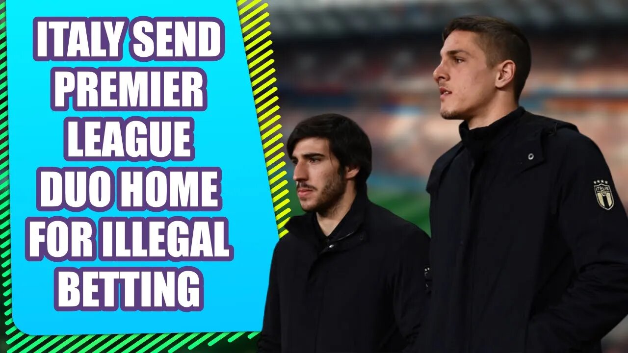 Italy send Premier League duo Tonali and Zaniolo back to clubs amid illegal betting probeFull Video