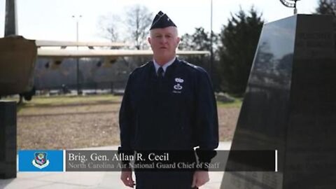 Brig. Gen. Allan R. Cecil Thank You Message to the NCNG