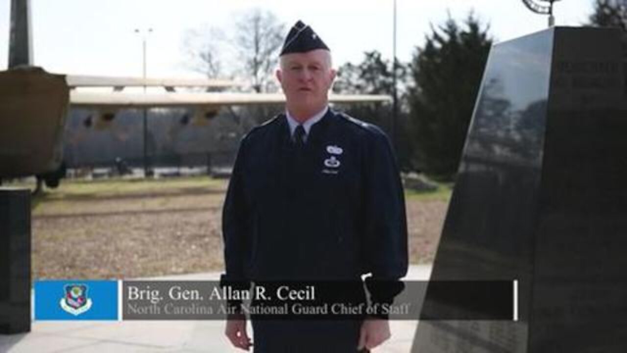 Brig. Gen. Allan R. Cecil Thank You Message to the NCNG