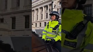 Met police mind your backs #horseguardsparade