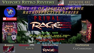 Primal Rage (Arcade) | Diablo | Fighting Game Retrospective #6 | 🥊🥋🎮