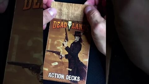 Deadlands RPG Action Decks