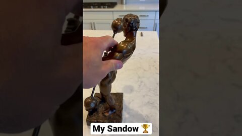 My Mr.Olympia Sandow Trophy 🏆