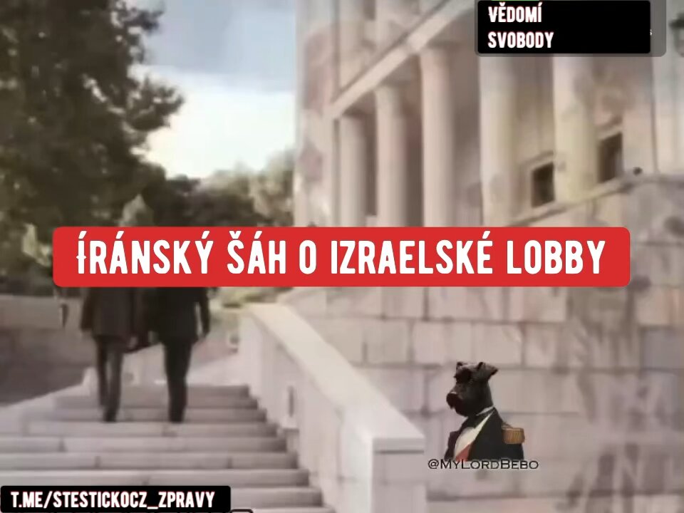 Íránský šáh: Židovská lobby je ve Spojených státech příliš mocná