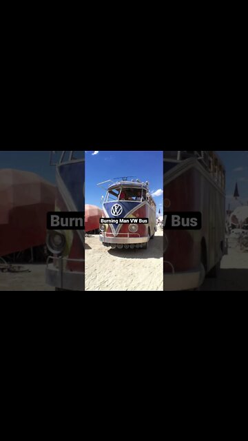 Hand Siren On Volkswagen Bus