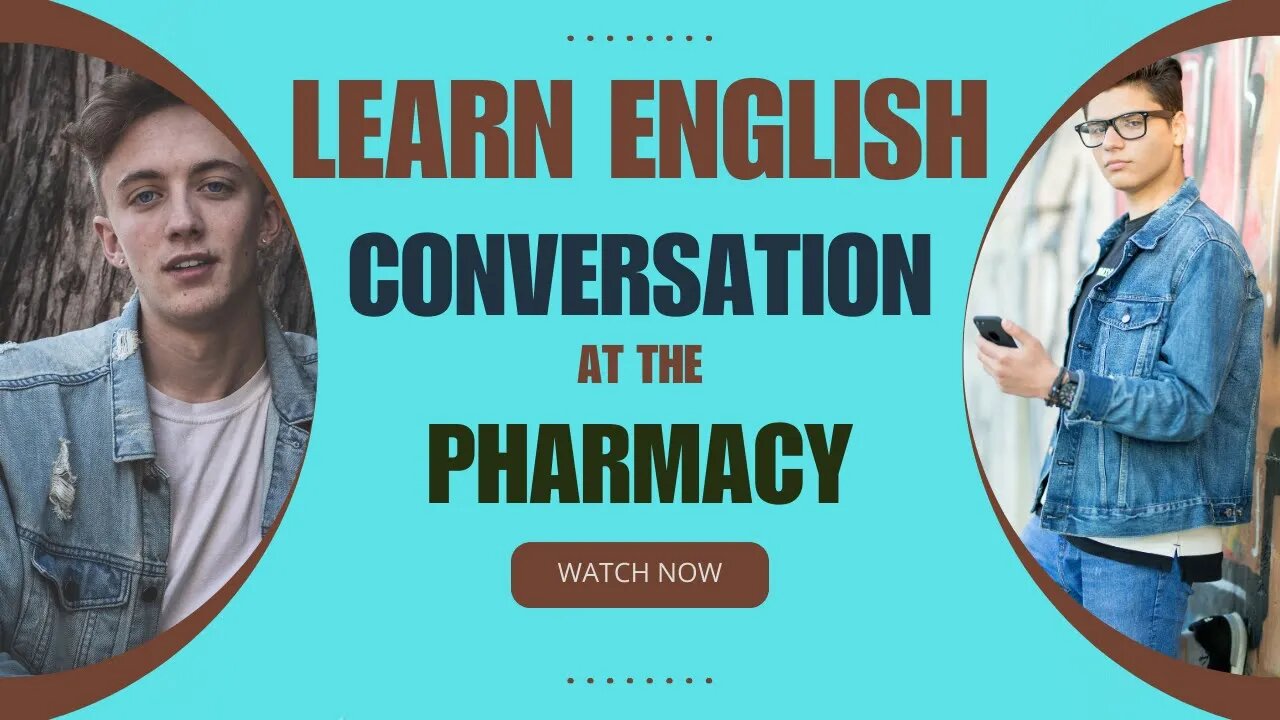 Essential English conversation at the Pharmacy #learnenglish #English Learn English