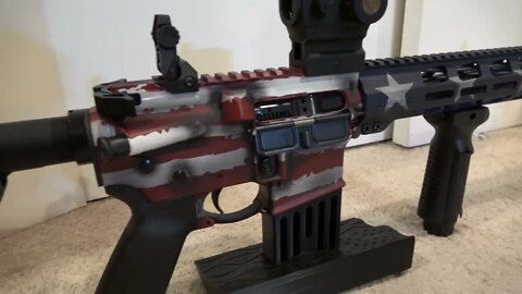 RUGER MPR AR556 : American Flag Cerakote : MODEL# 8530