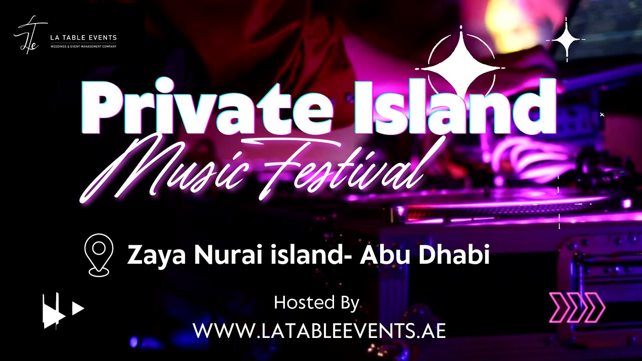 Plan Your Event At Zaya Nurai Island- Abu Dhabi | Event Planner Abu Dhabi | Event Designers Dubai