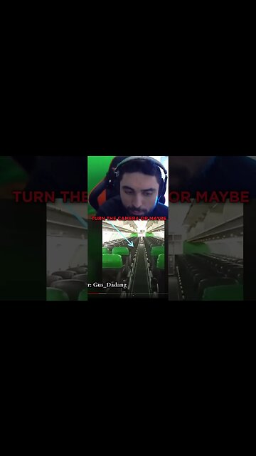 Ghost Caught in a Plane on CAMERA 😨