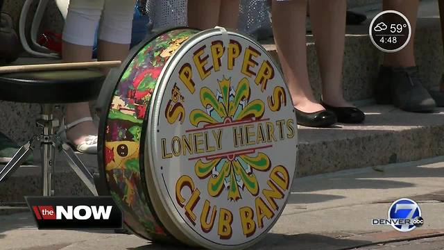 Kids put on Beatles concert in Civic Center Park