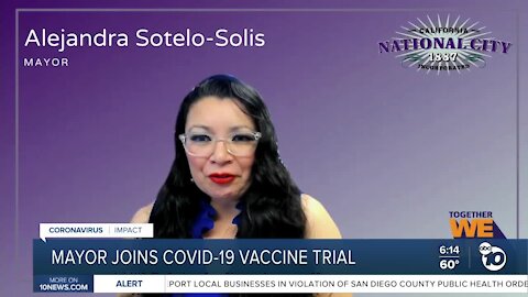 National City mayor to participate in COVID-19 vaccine trial