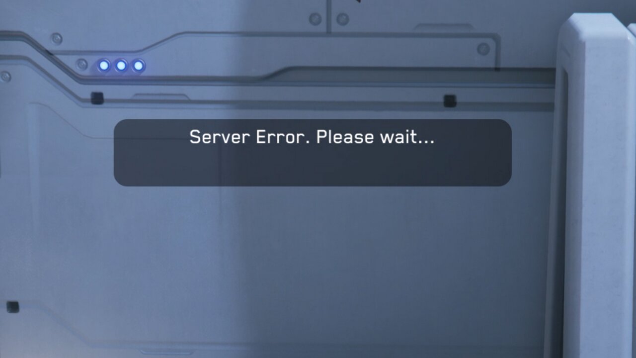 Server Error: please wait.