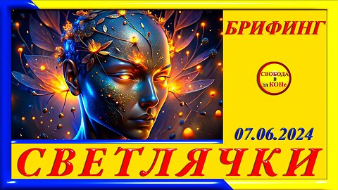 08.06.24- БРИФИНГ. СВЕТЛЯЧКИ. 07.06.2024