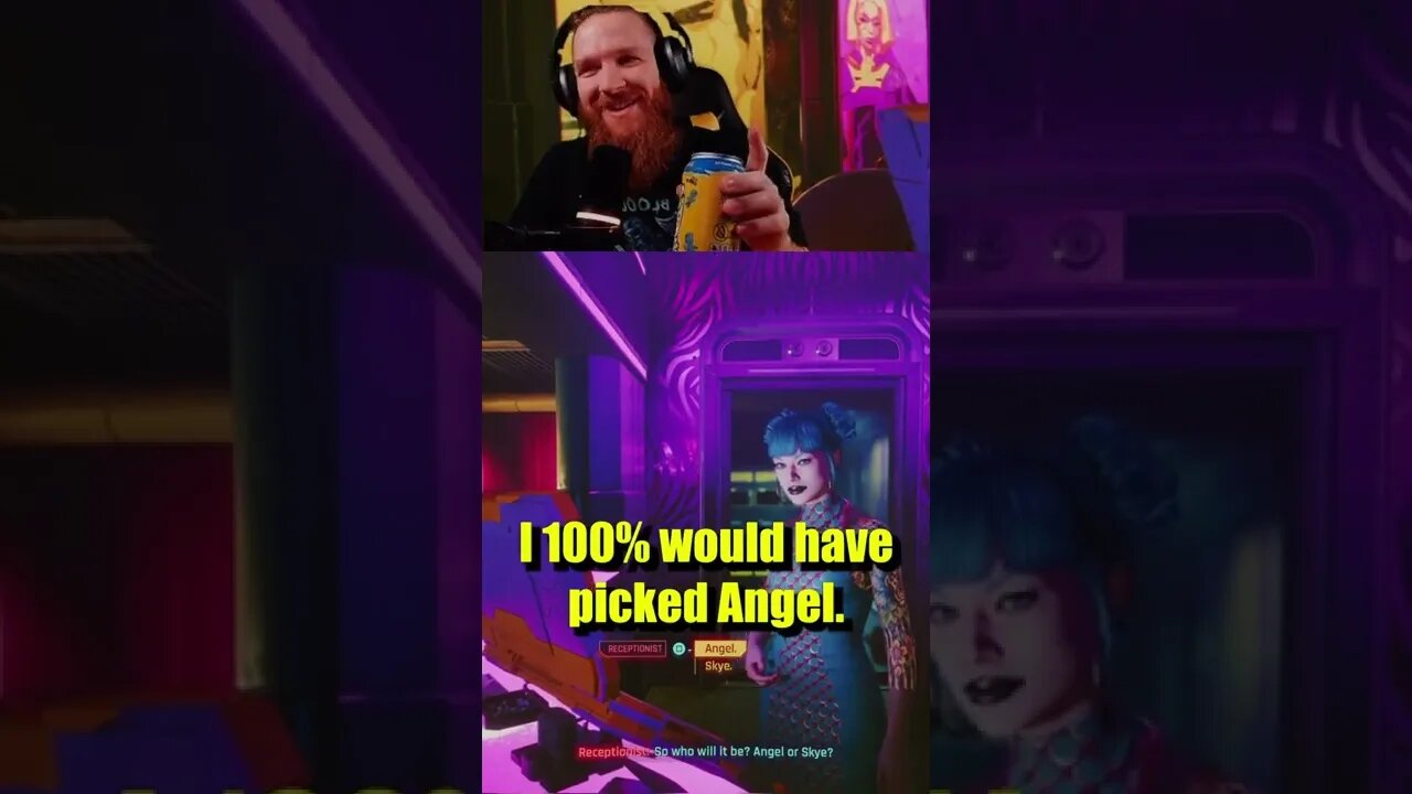 Cyberpunk 2077 - "Angel sounds like a good choice" #shorts