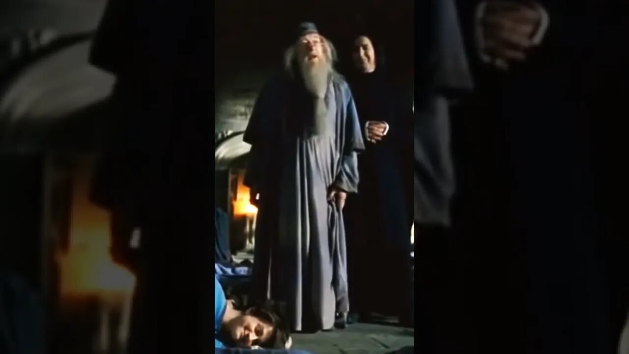 Dumbledore Secrets Speech: Beasts Mode on Snape