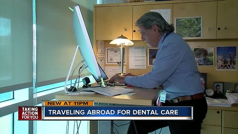 Floridians flying abroad to cut cost on dental work