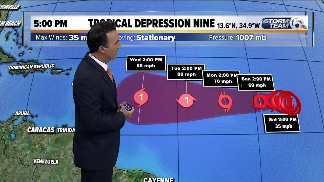 Two tropical depressions form