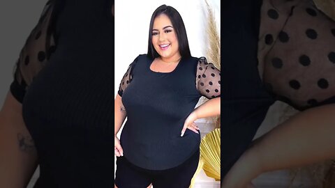 Quer ficar linda e com #estilo dê uma olhada em Blusa Plus Size