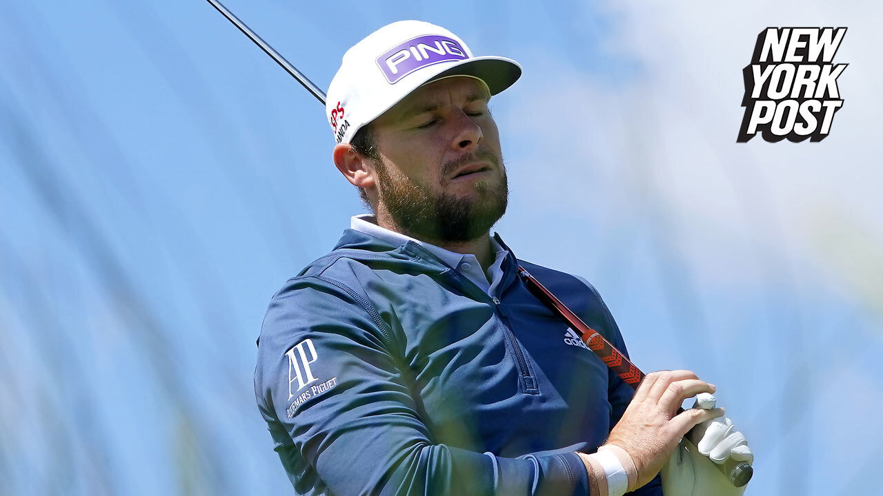 Tyrrell Hatton destroys club, gives fan the finger at British Open