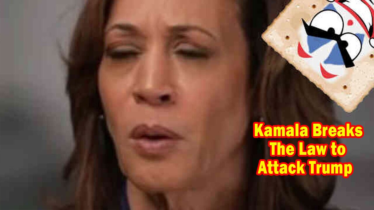 Salty Cracker: Kamala Breaks The Law to Attack Trump ReeEEeE Stream 10-23-24