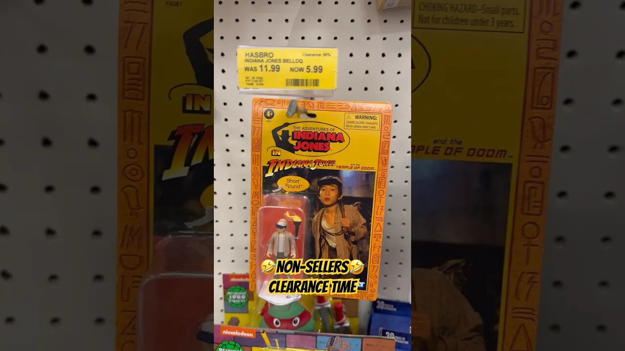 🤣Non-Sellers🤣 Clearance Time #toyhunt #channel #toys #indianajones #masterverse #starwars