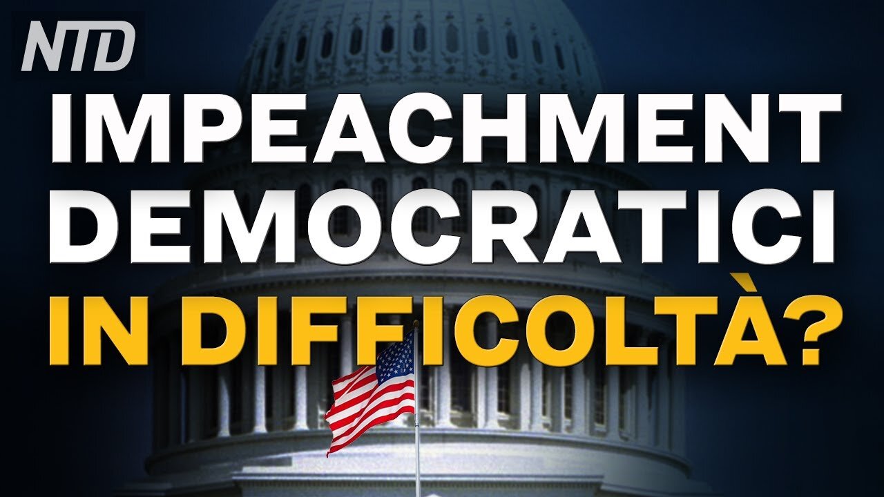 🔴 Le basi del processo di impeachment contro Trump sono quasi inesistenti. E i Dem lo sanno.