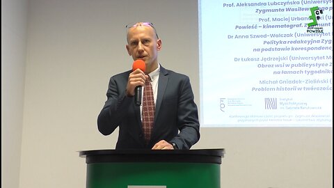 Dr Maciej Motas: Warszawskie adresy Zygmunta Wasilewskiego Konferencja "Zapomniany Redaktor Gazety Warszawskiej" 15.10.2024