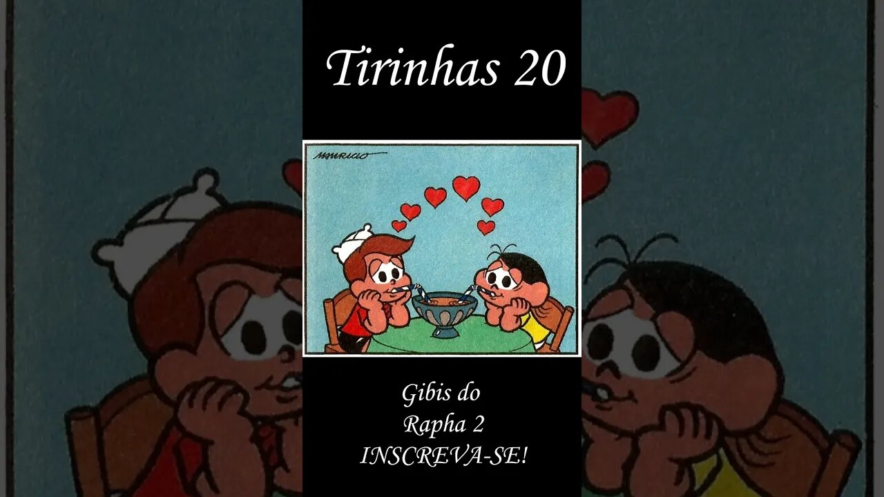 Tirinhas da Turma da Mônica nº 20 | Gibis do Rapha 2 #shorts