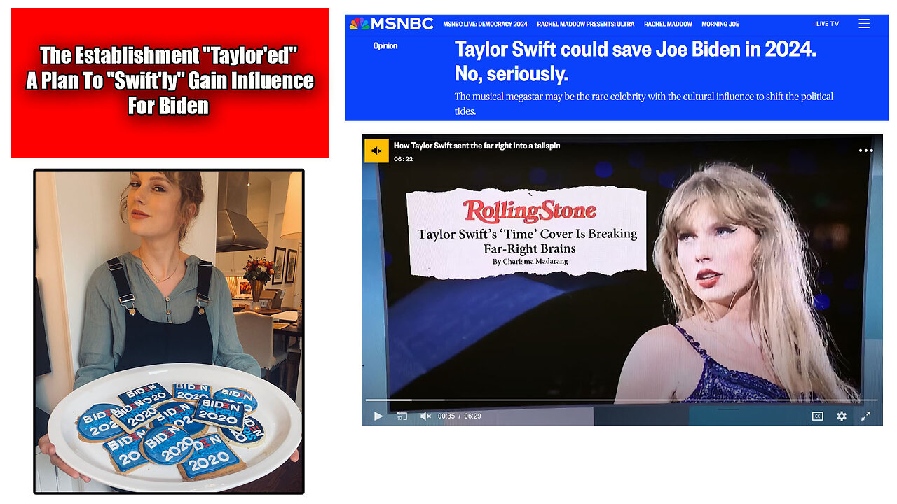 Top Stories: Was Taylor Swift An Establishment Uni-party Psyop?