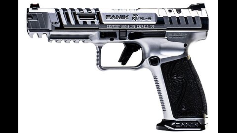 Canik SFX Rival-S 9mm Pistol 5″ 18rd, Chrome – HG7010C-N