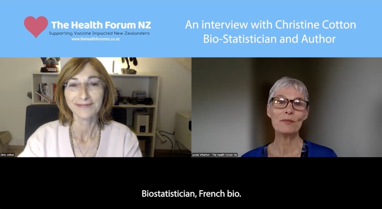 Stunning Interview with Christine Cotton - Bio statistician