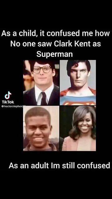 How do people not see it?! Michelle/Michael Obama