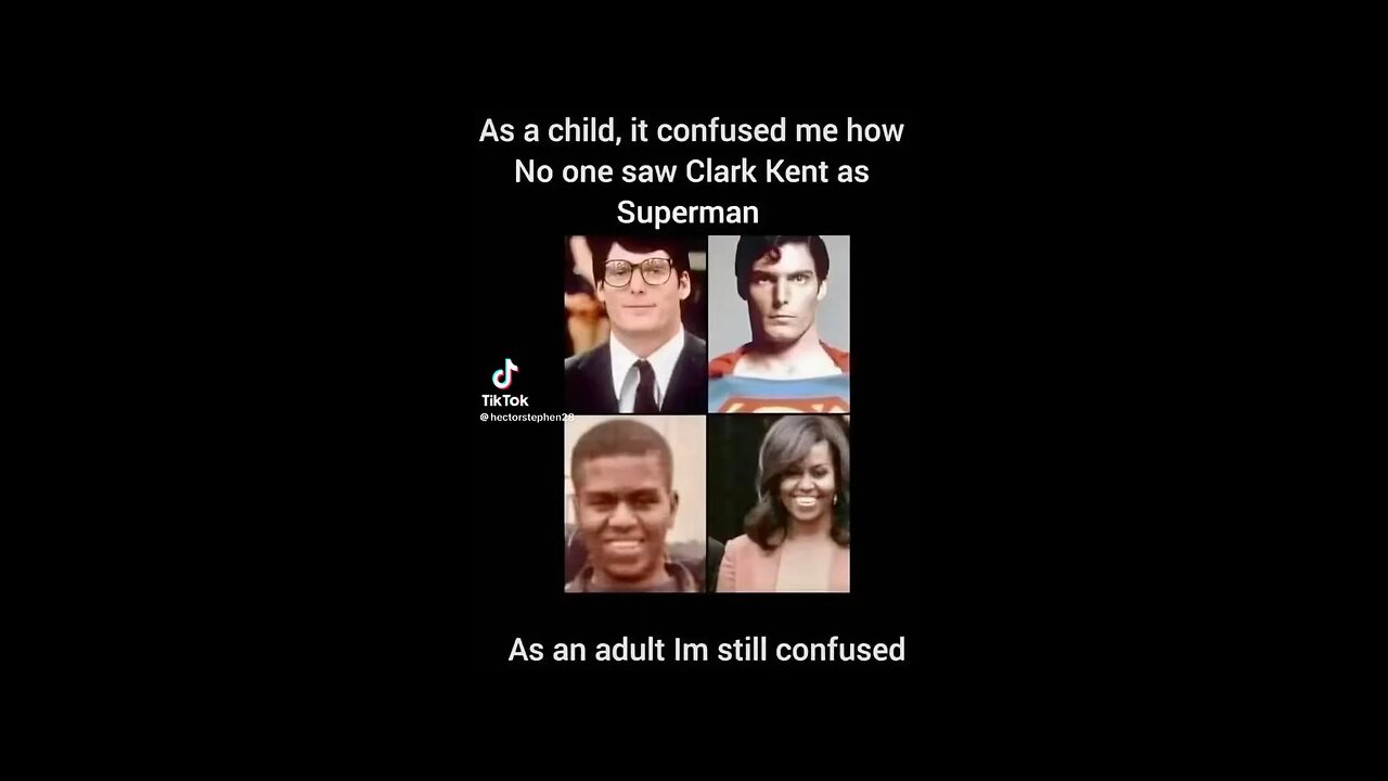 How do people not see it?! Michelle/Michael Obama