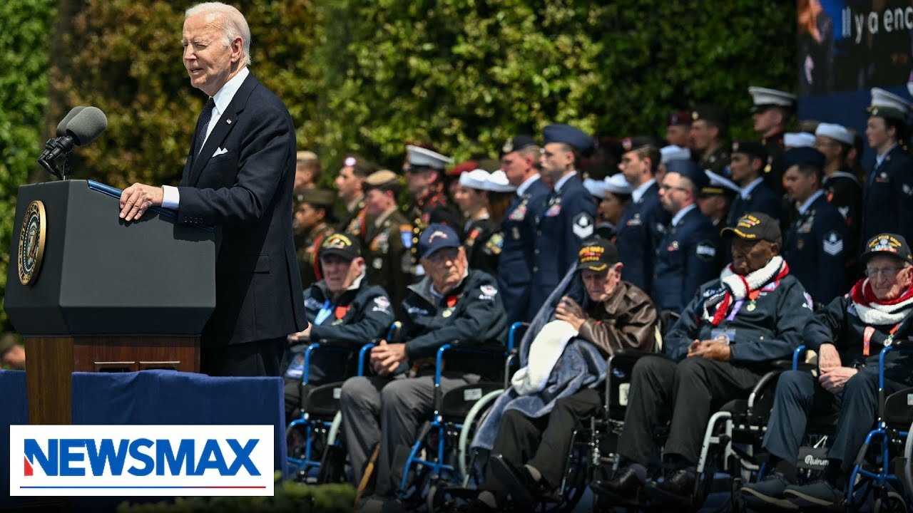 Biden speaks at D-Day 80th anniversary ceremony