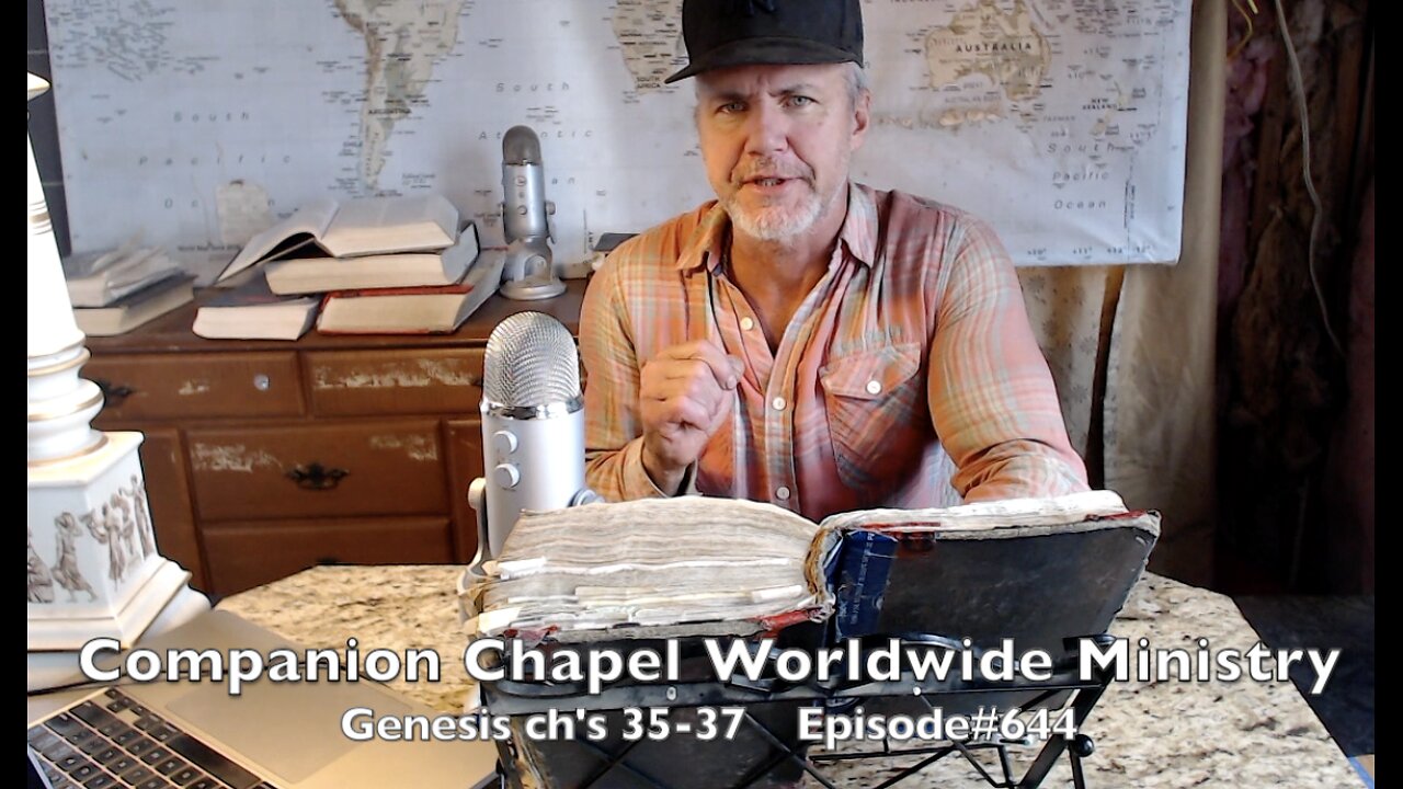 Genesis ch's 35-37 ' Joseph gets sold by his brothers ' Episode#644