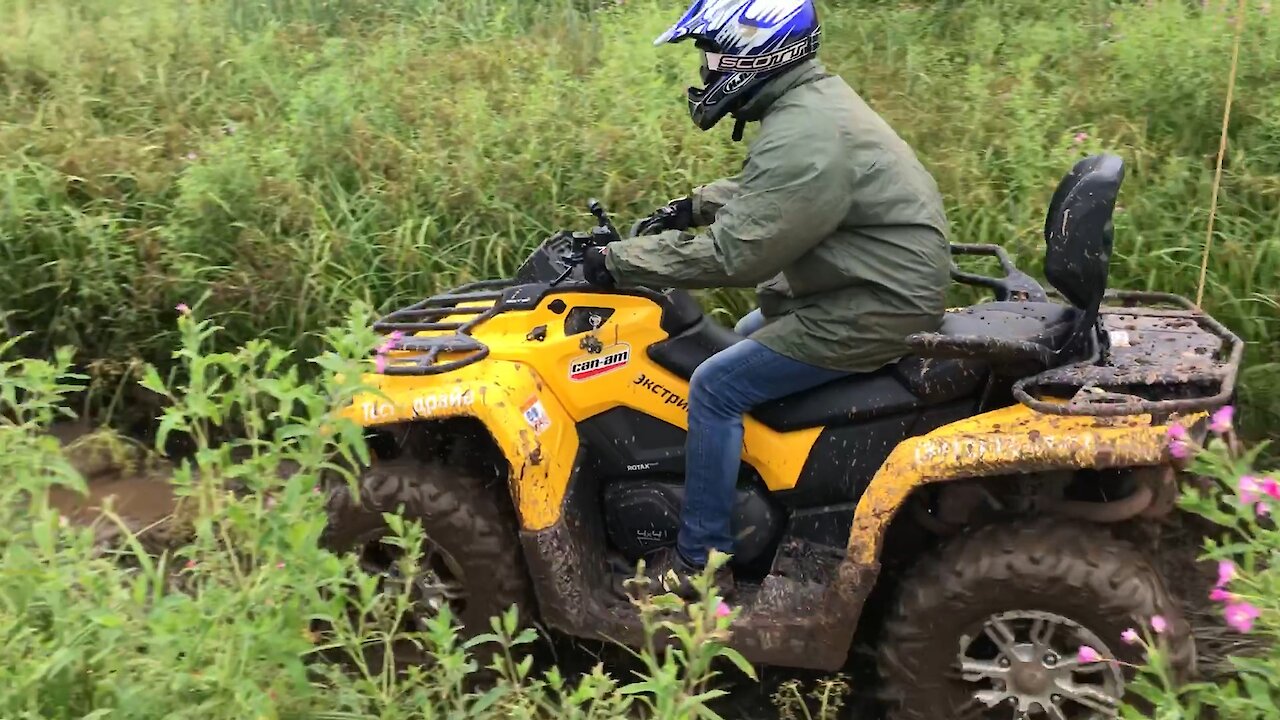 Ride a quad bike))) Fail