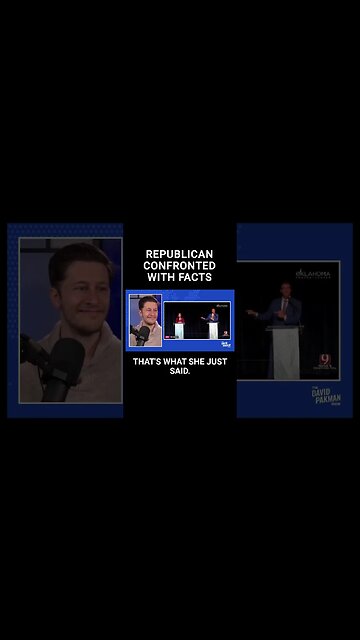 Republican Confronted: Violent Crime Higher in Oklahoma Than New York! #shorts