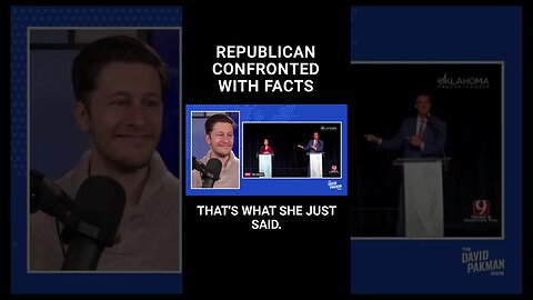 Republican Confronted: Violent Crime Higher in Oklahoma Than New York! #shorts
