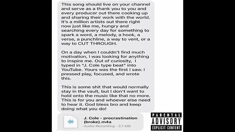 J.Cole - Procrastination (Broke) (432hz)