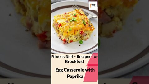 Fitness Diet | Egg Casserole 13/365 - Mediterranean Diet