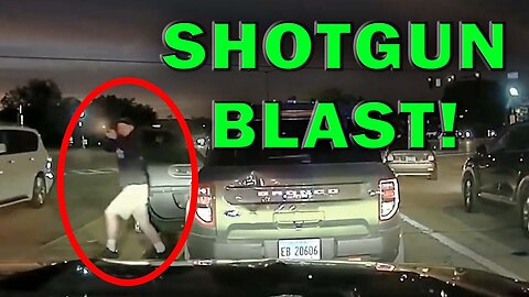 Suspect Pulls Shotgun And Fires At Officers During Pursuit On Video! LEO Round Table S09E201