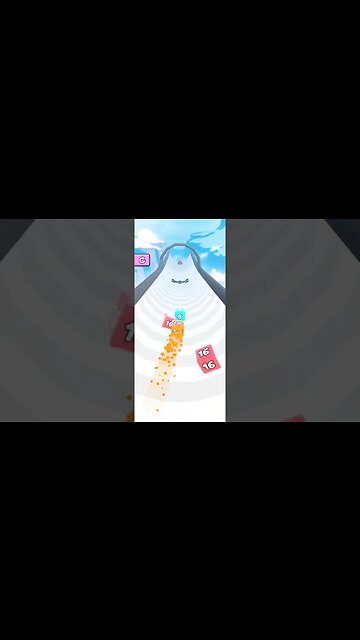 Jelly tube run 2048 2